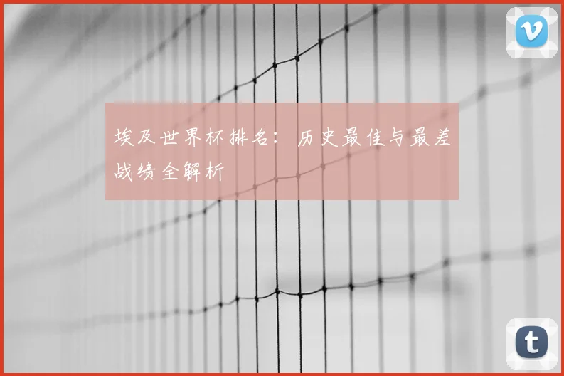 埃及世界杯排名：历史最佳与最差战绩全解析